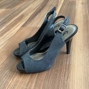 Sparkly Slingback Heels